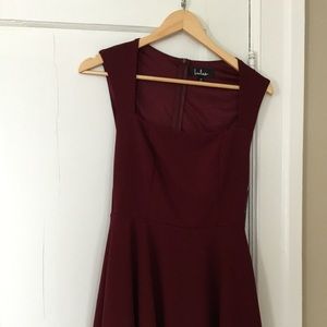 Lulus Burgundy Dress NWT